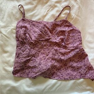 Kendall & Kylie Pink Fitted Sleeveless Camisole